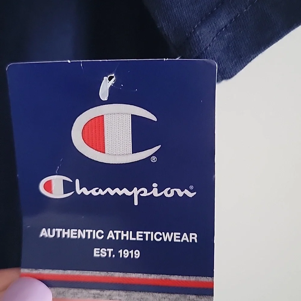 Champion Navy Blue Men's Shirt - Picture 3 of 4